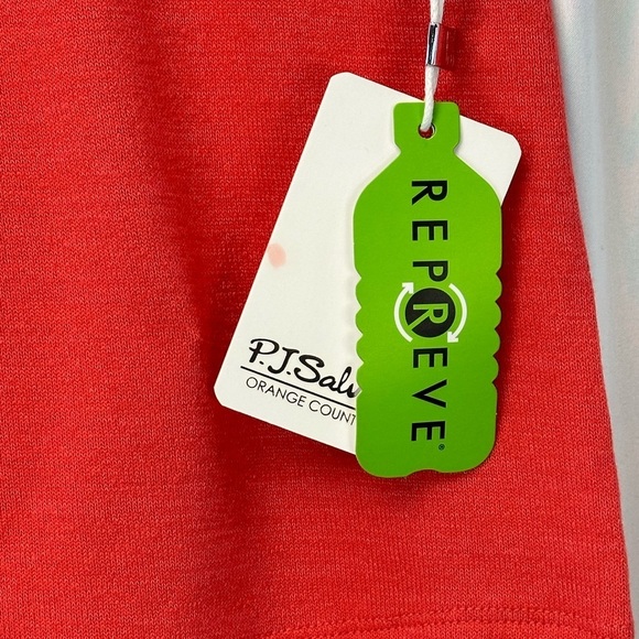 PJ Salvage Pull On Lounge Sleep Shorts RZBBS -  Retro Red - Picture 3 of 8